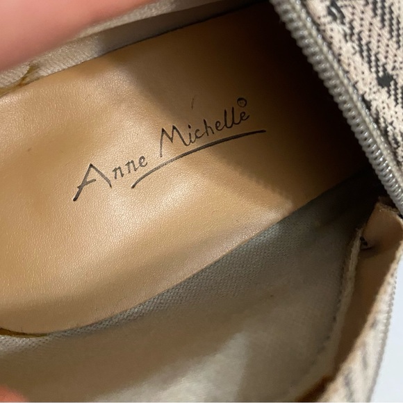 Magnolia by Anne Michelle, Plaid Thigh High Stiletto Sock Boots Wome size 9 - Picture 13 of 16